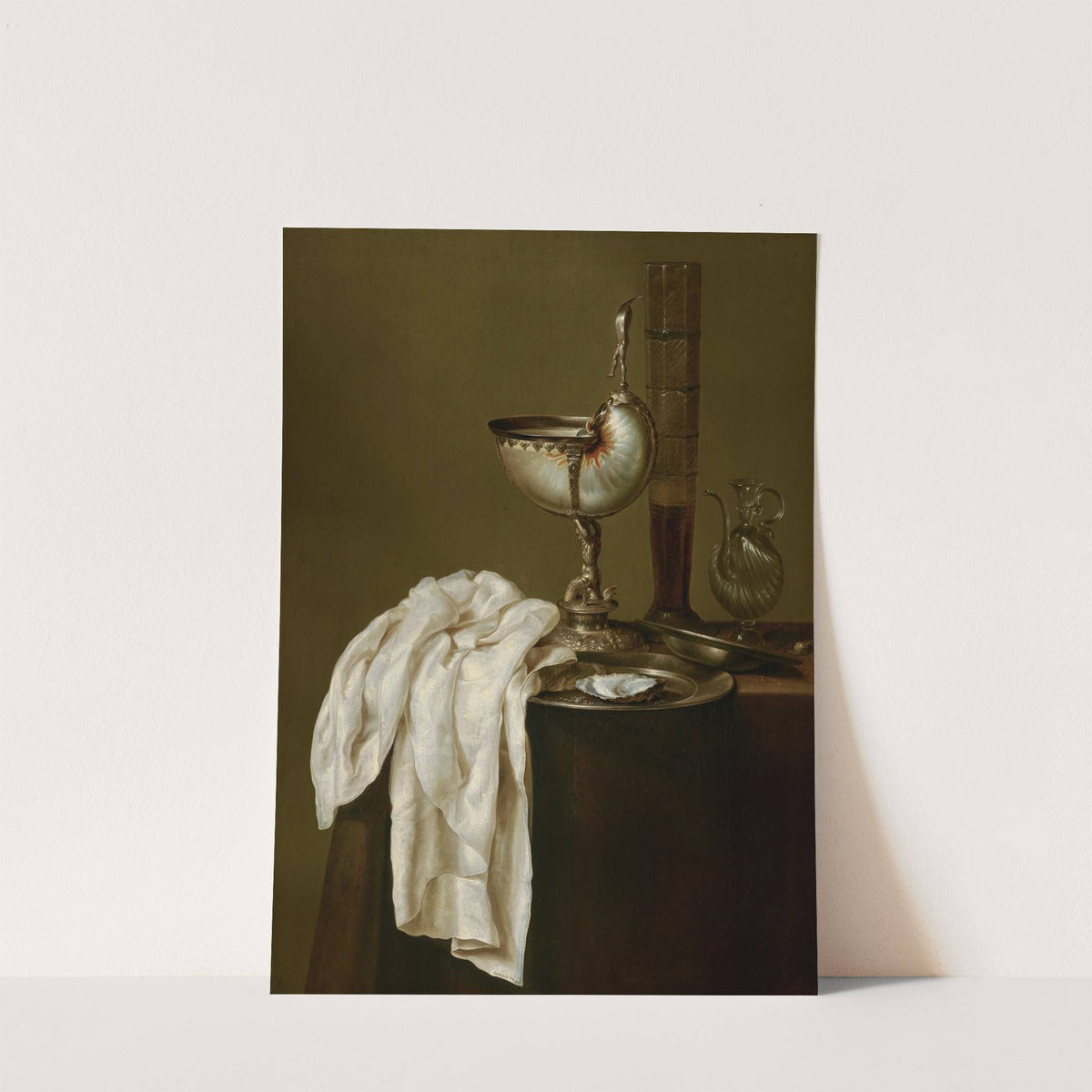 Still Life with Nautilus Cup by Willem Claesz Heda