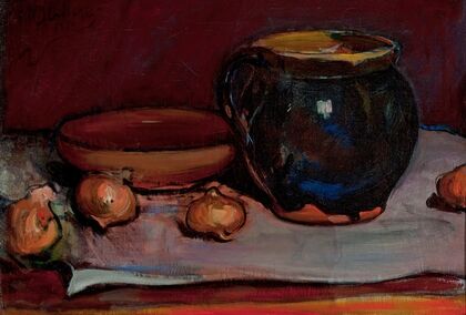 Still life with onions (1905) — size preview
