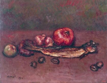 Still Life with Onions and Herring — size preview