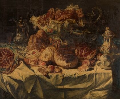 Still Life with Pastries (1886)