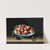Still life with peaches in a chinese ming porcelain on an entablature by Louise Moillon
