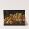 Still Life With Peaches, Pears And Grapes by Luis Meléndez