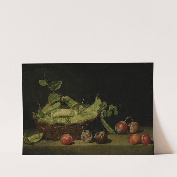 Still life with peas by Mateusz Tokarski