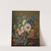 Still-life with peonies, roses, tulips and ranunculus by Adriana Haanen