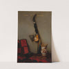 Still Life with Pipe and Matches (1858) by Alexandre-Gabriel Decamps