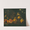 Still Life with Pomegranates, Grapes, Birds and a Squirrel by Tommaso Realfonso