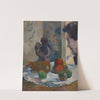 Still Life With Profile Of Laval (1886) by Paul Gauguin