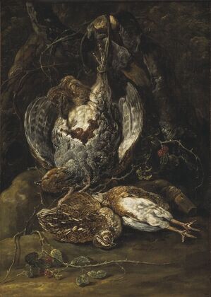 Still Life with Quails and a Partridge — size preview