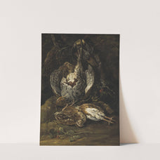 Still Life with Quails and a Partridge by Jan Fyt