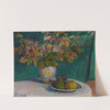 Still life with red leaves (1899) by Władysław Ślewiński