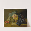 Still Life With Ripening Fruits On A Stone Ledge (1805) by Johann Amandus Winck