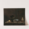 Still Life with Roemer, Flute Glass, Earthenware Jug and Pipes by Jan Jansz. van De Velde III