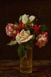 Still Life with Roses and Fuchsia