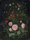 Still Life With Roses And Strawberries