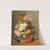 Still life with roses, peonies, tulips, narcissi, convulvulus and others in a vase on a marble ledge by Arnoldus Bloemers