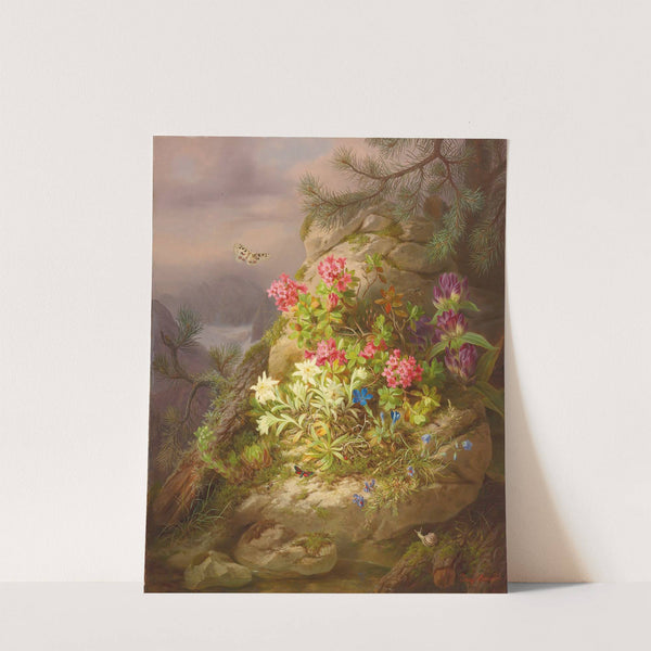 Still life with snail by Josef Lauer