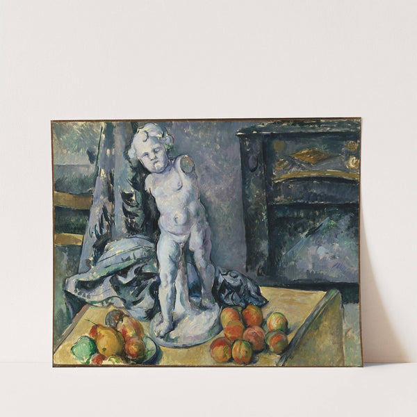 Still Life with Statuette (1890s) by Paul Cézanne