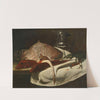 Still Life With Sting Ray And Red Mullets (1870) by François Bonvin