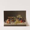 Still Life with Summer Fruits and Champagne (1875) by Emilie Preyer
