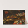 Still life with sweetmeats by Alexander Adriaenssen