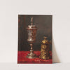 Still-life with tankard and covered cup by Jean-Baptiste Robie