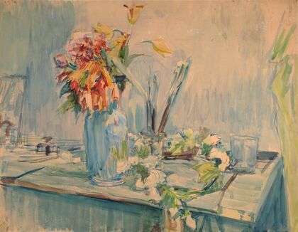 Still life with the flower “tsar crown” (1893 - 1894)