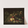 Still life with twigs of pomegranate and cherry by Cornelis de Bryer