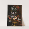 Still Life With Vase Of Flowers by Francesco Caldei