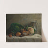 Still Life with Vegetables, Partridge, and a Jug by Adolphe-Félix Cals