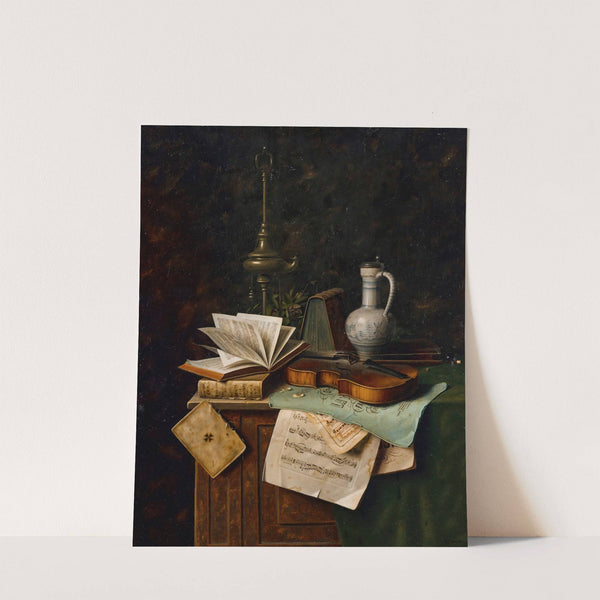 Still Life With Violin by William Michael Harnett
