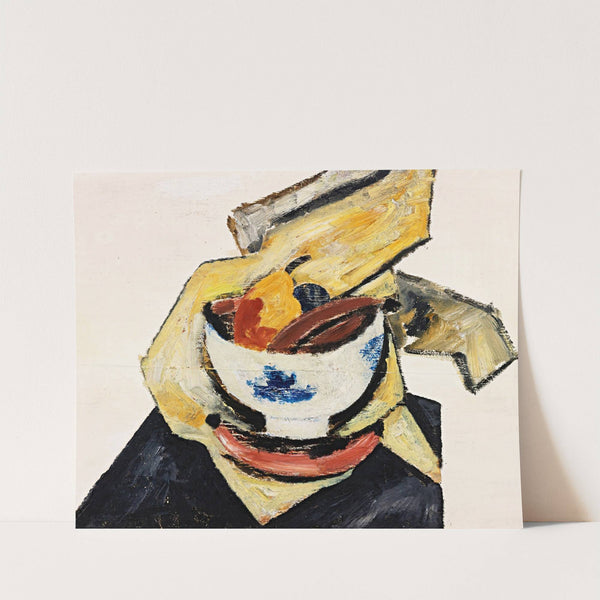 Still Life With White Bowl ( 1917) by Marsden Hartley