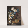 Still Life,Flowers and Fruit (1848) by Severin Roesen