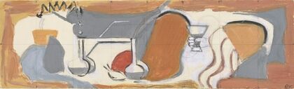 Stilleben med glass (1935-1937)