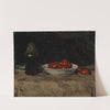 Stilleben mit Glasflasche und Tomaten by Susanne Bisschop