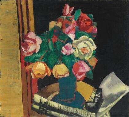 Stilleben mit Rosen (1927)