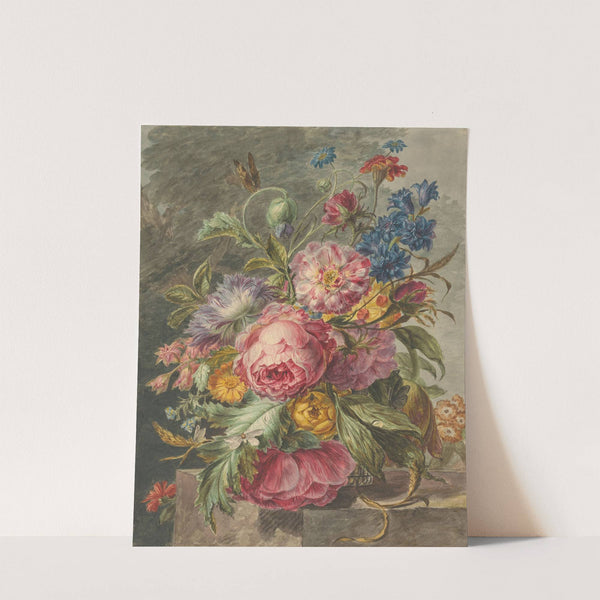 Stilleven met bloemen by Jan Evert Morel