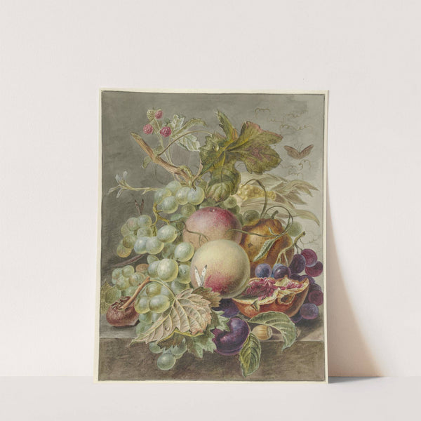 Stilleven met vruchten by Jan Evert Morel