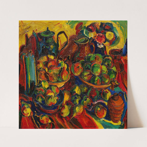 Stillleben (1922) by Peter August Böckstiegel