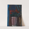 Stillleben; Alpenveilchen Erblühen (1936) by Alexej von Jawlensky