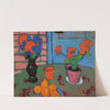 Stillleben Mit Blumen Und Orangen (Still-Life With Flowers And Oranges) (circa 1909) by Alexej von Jawlensky
