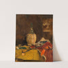 Stillleben mit Chiantiflasche (before 1935) by Fritz Rojka