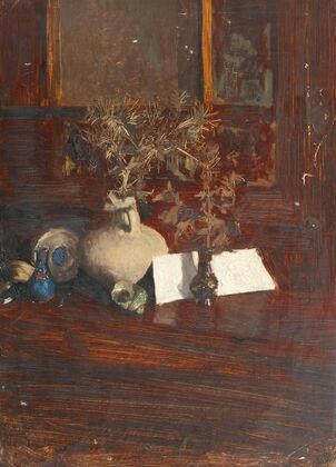 Stillleben mit Disteln (1895)