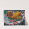 Stillleben mit Fayenceteller und Früchten (Ca. 1931) by Alexej von Jawlensky