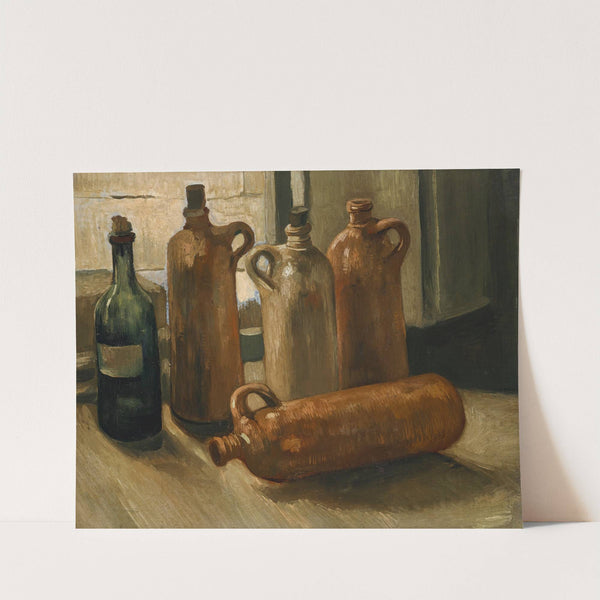 Stillleben mit fünf Flaschen (1884) by Vincent van Gogh