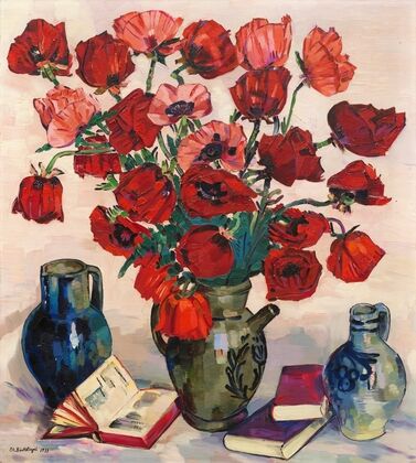 Stillleben mit Mohnblumen (1933)