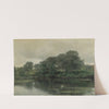 Stillness on a lily pond by Emilio Sánchez-Perrier