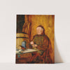 Stillvergnügt (A Monk with a Tobacco Box) (1884) by Eduard von Grützner