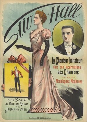 Stiv-Hall de la Scala, du Moulin Rouge et du Jardin de Paris le chanteur imitateur (1888-1894)