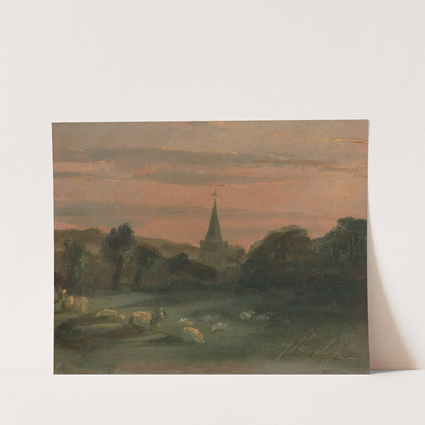 Stoke Poges Church by Thomas Churchyard
