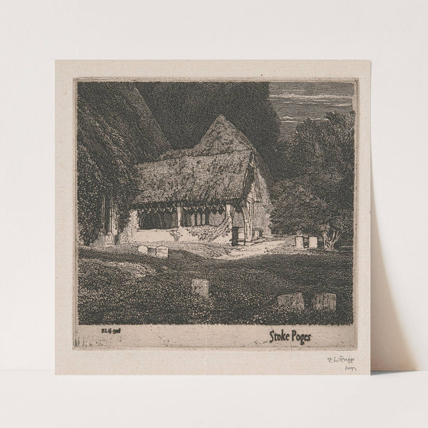 Stoke Poges (1918) by Frederick Landseer Maur Griggs
